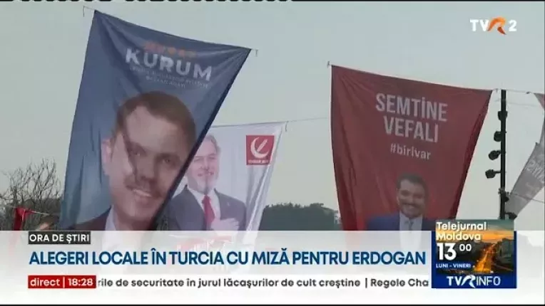 Alegeri locale in Turcia cu miza pentru Erdogan