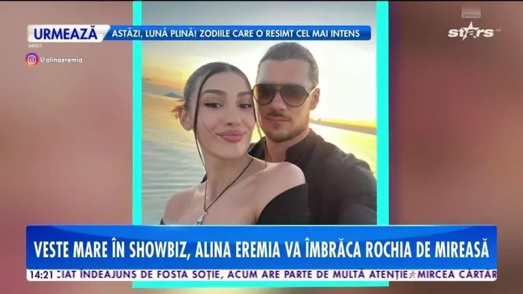 Alina Eremia a fost ceruta in casatorie. Ce a invatat de la logodnicul ei