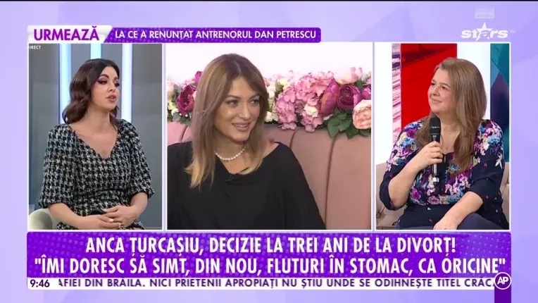 Anca Turcasiu e dispusa sa isi refaca viata, la trei ani de la divort
