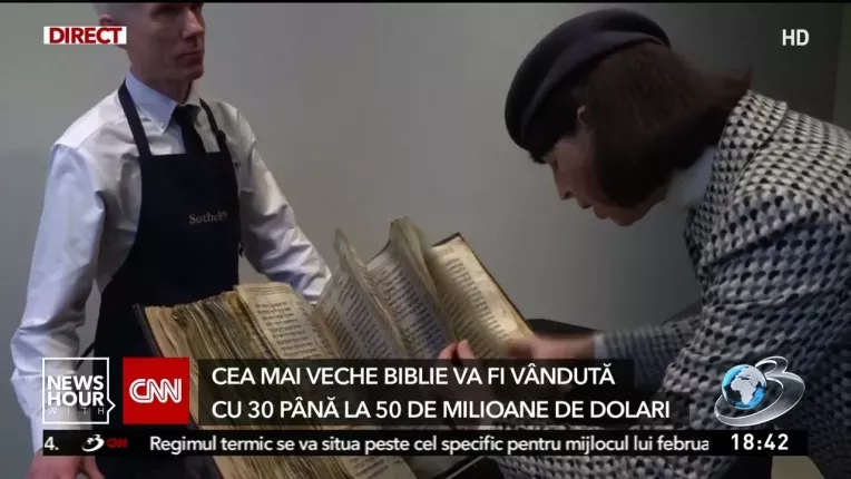 Cat costa cea mai veche biblie din lume. Este cel mai valoros manuscris din istorie