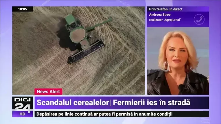 Fermierii ies in strada din cauza deciziei UE in scandalul cerealelor din Ucraina