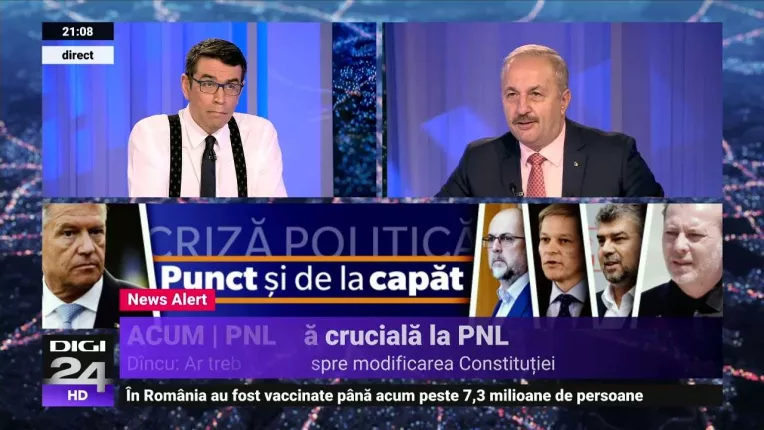 Vasile Dincu sustine o coalitie pentru 7 ani cu PNL: "S-ar putea sa lucram in etape"