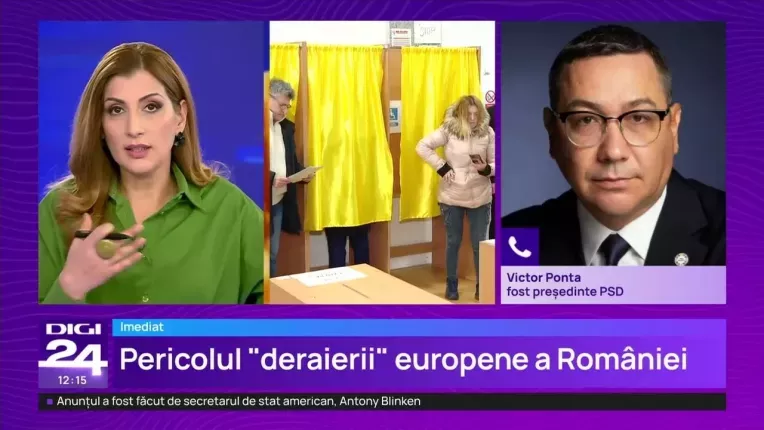 Victor Ponta: "Nu o voi vota pe Elena Lasconi." Ce spune despre Calin Georgescu