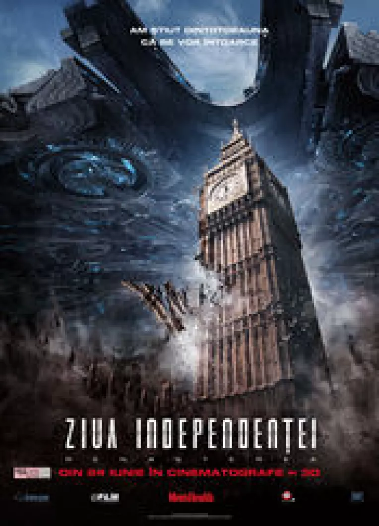 Ziua Independentei: Renasterea, in regia lui Roland Emmerich, ruleaza in cinematografele din Romania